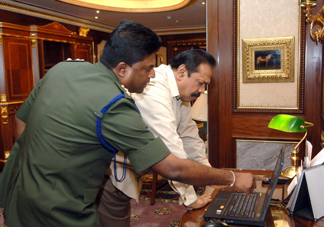 Brg smarasinghe _ Mahinda rajapaksa - colombotelegraph