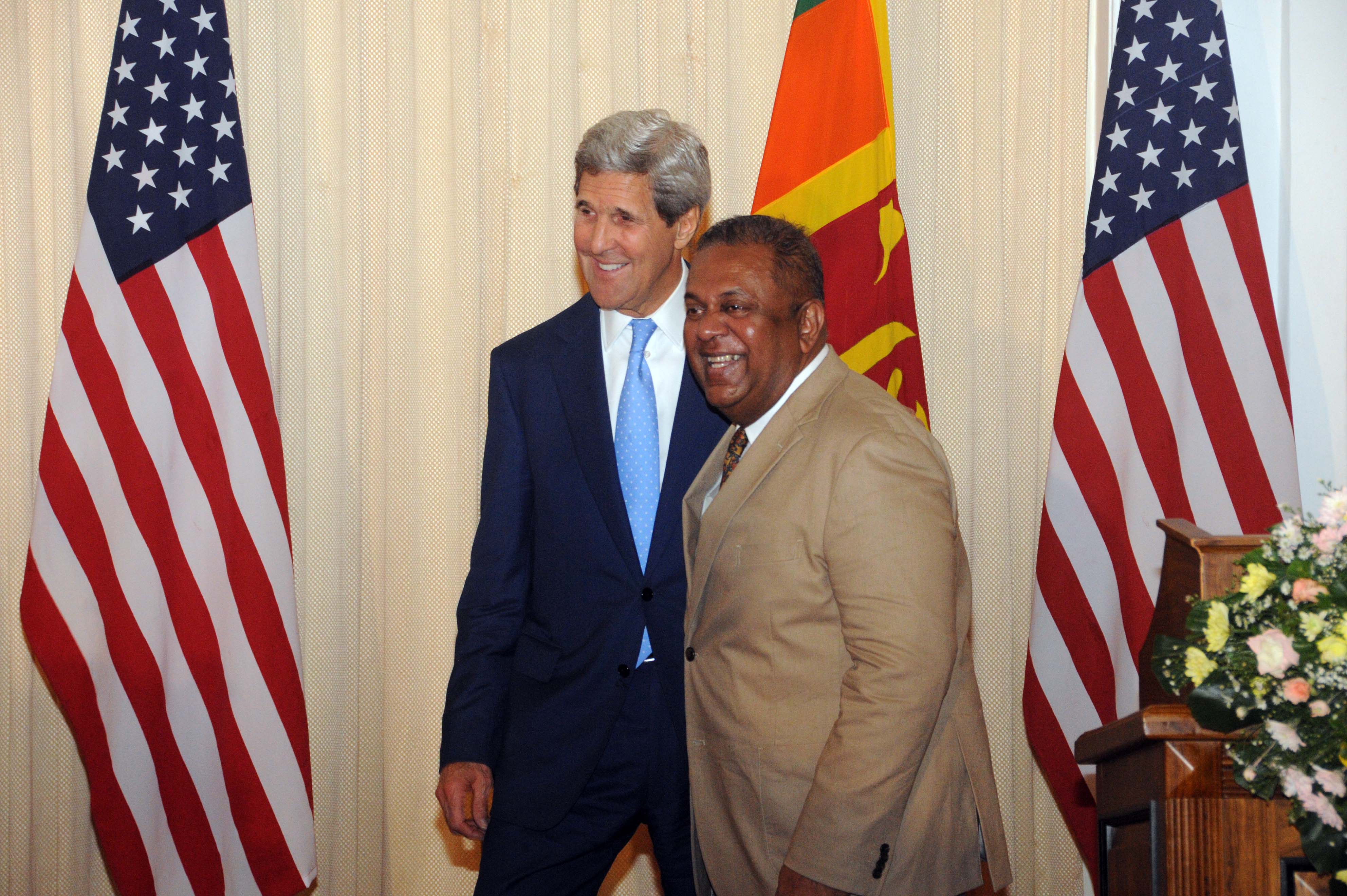 Kerry and Mangala 02 05 2015 Colombo Telegraph