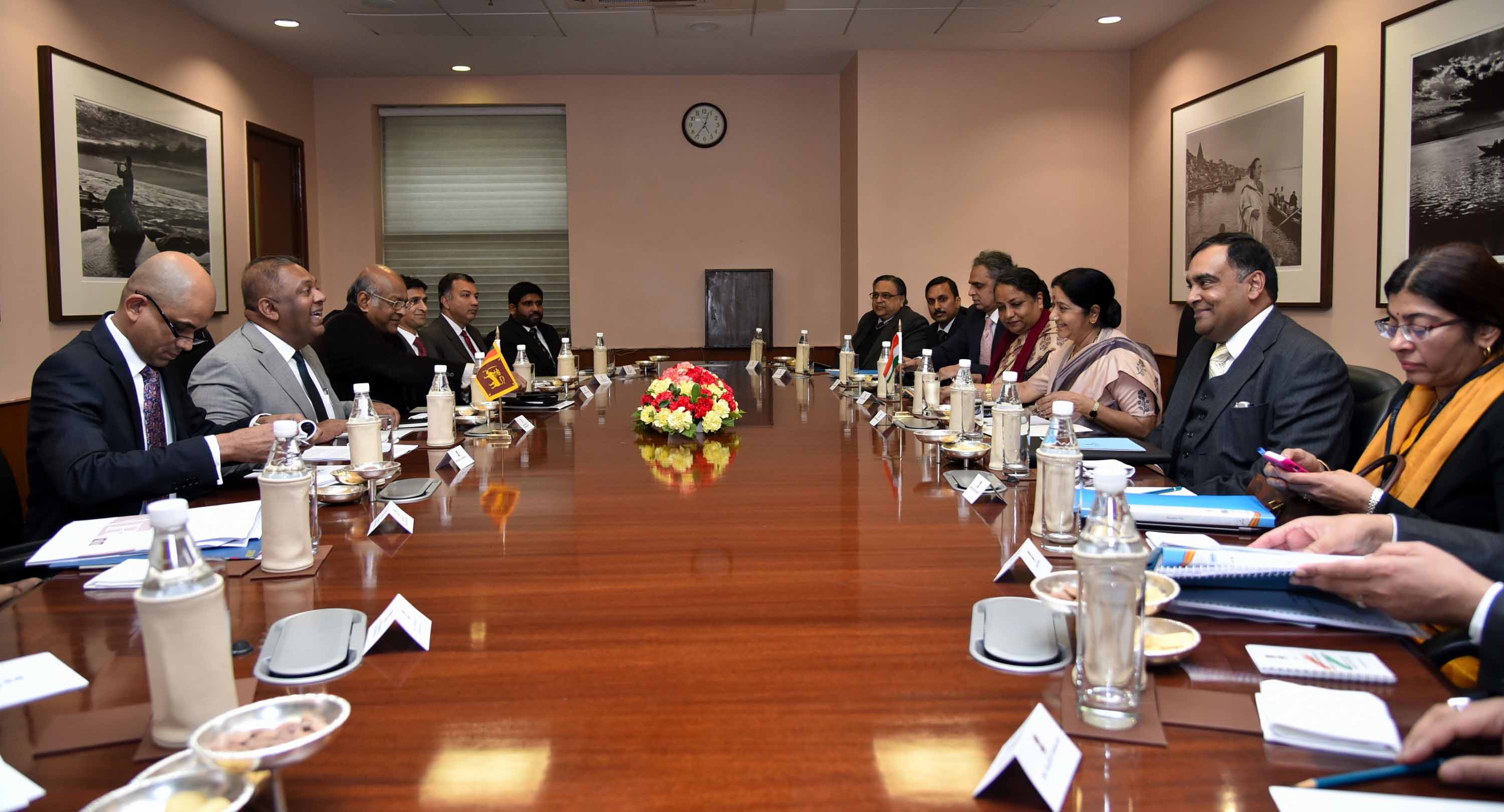 Bilateral talks between India and Sri Lanka