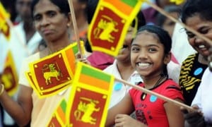 Government Reform - Citizens wave the Flag