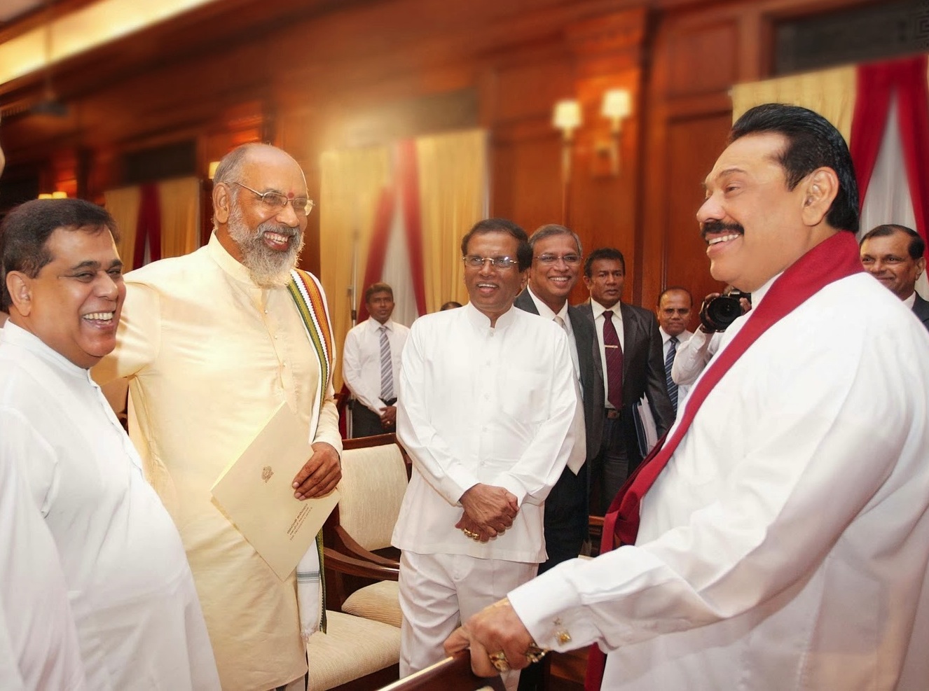 TNA Mahinda and Maithripala